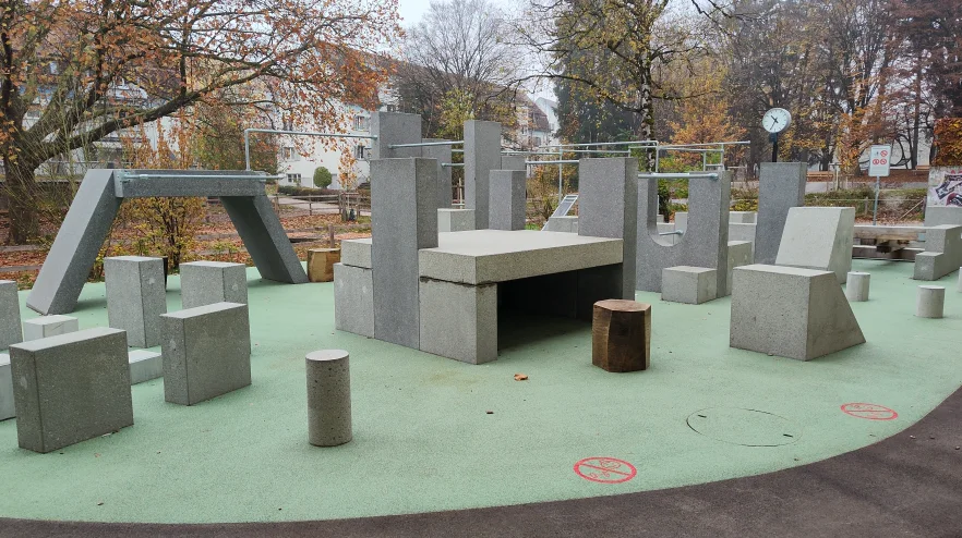 Parkour-Anlage Radiostudio Brunnenhof Zürich